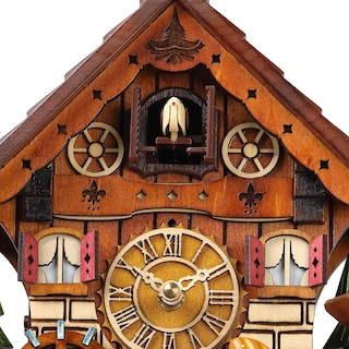 Foto 4 | Foto 4 | Reloj De Cuco Kintrot Decoración De Pared Tradicional De Madera De La Selva Negra - Venta Internacional.