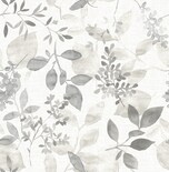 Fondo De Pantalla Nuwallpaper Nus3144 Breezy Peel & Stick Grey - Venta Internacional.
