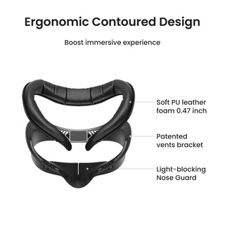Foto 3 | Foto 3 | Almohadillas Faciales Con Interfaz Facial Diseño Kiwi V4 Para Oculus/meta Quest 3s - Venta Internacional.