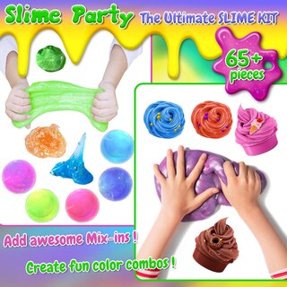 Foto 3 | Foto 3 | Slime Kit Essenson 34 Tazas Para Niñas Y Niños Mayores De 6 Años Con Complementos - Venta Internacional.