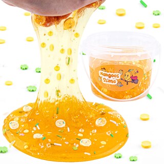 Foto 3 | Foto 3 | Kit De Gelatina Slime Lawoho Transparente Naranja Y Mango Con Brillo 300 Ml - Venta Internacional.