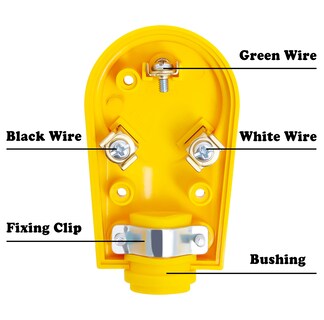 Foto 3 | Foto 3 | Juego De Enchufes Rv Wadoy 30a Macho Y Hembra Amarillos Con Mango - Venta Internacional.