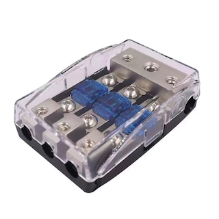 Foto 4 | Foto 4 | Bloque De Distribución De Portafusibles De 3 Vías 60 A Con Fusible Mini Anl - Venta Internacional.