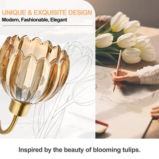 Foto 6 | Foto 6 | Luminarias De Baño Meybiok 3 Luces Oro Cepillado 50 Cm - Venta Internacional.