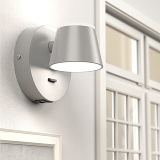 Foto 7 | Foto 7 | Lámpara De Pared Led Ursola Con Puerto De Carga Usb Color Gris - Venta Internacional.