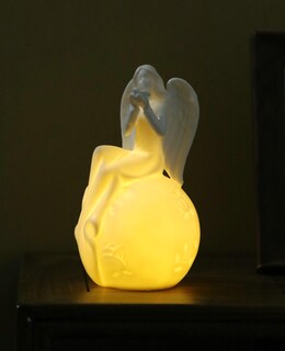 Foto 1 | Foto 1 | Figura Decorativa Adavas.y&g Angel Con Luz Led De 20 Cm - Venta Internacional.