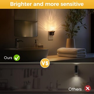 Foto 4 | Foto 4 | Luz Nocturna L Lohas Led Regulable 3000 K 0-100 Lm Paquete De 2 - Venta Internacional.