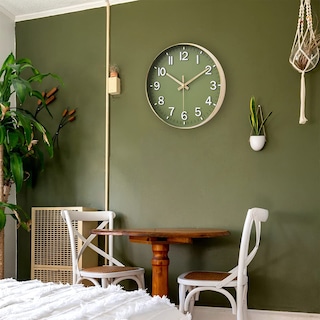 Foto 5 | Foto 5 | Reloj De Pared Hzdhclh Funciona Con Pilas 30 Cm Silencioso No Hace Tictac - Venta Internacional.