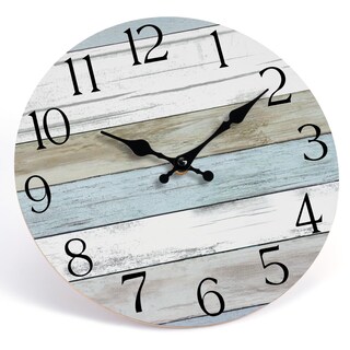 Foto 4 | Foto 4 | Reloj De Pared Hylanda De 30 Cm Funciona Con Pilas Silencioso No Hace Tictac - Venta Internacional.