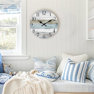 Foto 5 | Foto 5 | Reloj De Pared Hylanda De 30 Cm Funciona Con Pilas Silencioso No Hace Tictac - Venta Internacional.