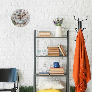 Foto 5 | Foto 5 | Reloj De Pared Junzan Silent De Plástico Para Baño  25 X 25 X 0 5 Cm - Venta Internacional.