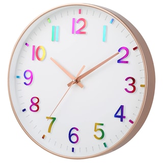 Foto 3 | Foto 3 | Reloj De Pared Hzdhclh Para Niños  Funciona Con Pilas  30 Cm  Silencioso  No Hace Tictac - Venta Internacional.