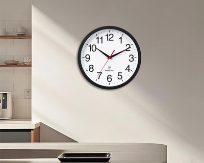 Foto 6 | Foto 6 | Reloj De Pared Rohioue Atomic De 25 Cm Con Pilas  Color Negro - Venta Internacional.