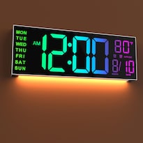 Reloj De Pared Jall 16 Tamaño Grande Digital Con Temporizador Led De Cuenta Regresiva - Venta Internacional.