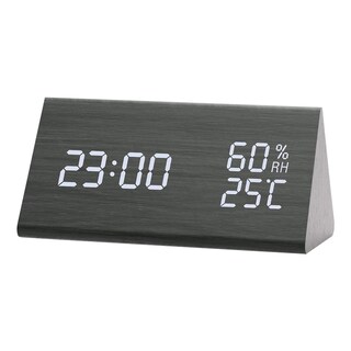 Foto 1 | Foto 1 | Despertador Electrónico De Temperatura Y Humedad Con Alarma De Regalo - Venta Internacional.