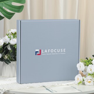 Foto 2 | Foto 2 | Reloj De Pared Lafocuse De 30 Cm Colorido Funciona Con Pilas Color Oro Rosa - Venta Internacional.
