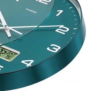 Foto 3 | Foto 3 | Reloj De Pared Timess De 12 Esferas Silencioso  Funciona Con Pilas Y Pantalla Lcd - Venta Internacional.