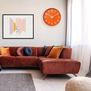 Foto 2 | Foto 2 | Reloj De Pared Hzdhclh Funciona Con Pilas 30 Cm Silencioso No Hace Tictac - Venta Internacional.
