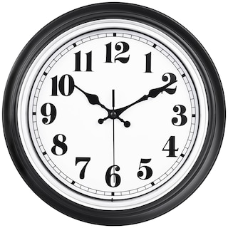 Foto 1 | Foto 1 | Reloj De Pared Zyzamay Retro De 30 Cm Fácil De Leer Sin Tictac Plateado - Venta Internacional.