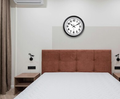 Foto 4 | Foto 4 | Reloj De Pared Zyzamay Retro De 30 Cm Fácil De Leer Sin Tictac Plateado - Venta Internacional.