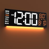 Reloj De Pared Jall Digital Grande De 16 Pulgadas Con Temporizador Y Alarma - Venta Internacional.