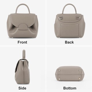Foto 3 | Foto 3 | Bolso Bandolera Hicarry De Piel Sintética Con Asa Pequeña En La Parte Superior Para Mujer - Venta Internacional.