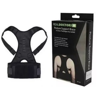 Foto 2 | Foto 2 | Corrector De Postura Para Espalda Unisex Con Imanes L/xl Negro - Venta Internacional.