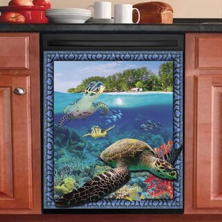 Foto 1 | Foto 1 | Funda Para Lavavajillas Mlgb Ocean Turtle Refrigerador Magnético - Venta Internacional.