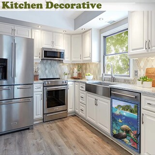 Foto 7 | Foto 7 | Funda Para Lavavajillas Mlgb Ocean Turtle Refrigerador Magnético - Venta Internacional.