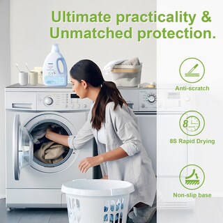 Foto 3 | Foto 3 | Fundas Antideslizantes Para Lavadora Y Secadora Lurxeali 65 X 60 Cm 2 Unidades Color Gris - Venta Internacional.