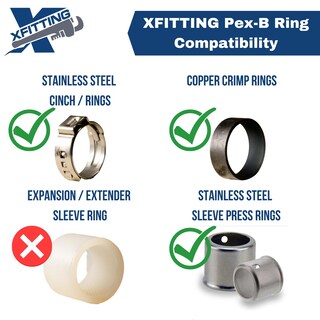 Foto 5 | Foto 5 | Adaptador Xfitting Pex De 1/2 Pulgada X 1/2 Pulgada Hembra Npt 25 Unidades - Venta Internacional.