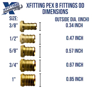 Foto 6 | Foto 6 | Adaptador Xfitting Pex De 1/2 Pulgada X 1/2 Pulgada Hembra Npt 25 Unidades - Venta Internacional.