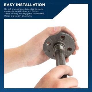 Foto 4 | Foto 4 | Nipple Pipe Everflow Supplies Npbl3812-5  Color Negro  3/8 X 12 - Venta Internacional.