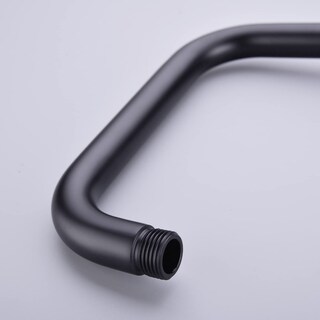 Foto 5 | Foto 5 | Brazo De Ducha Trustmi En Forma De S De 33 Cm De Acero Inoxidable Negro Mate - Venta Internacional.