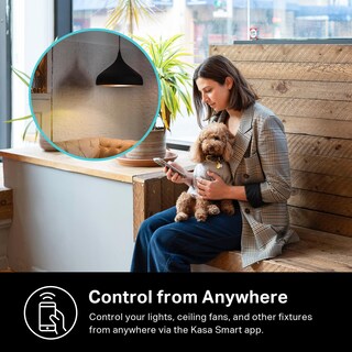 Foto 5 | Foto 5 | Interruptor De Intensidad Inteligente Kasa Hs220-2 De 2 Elementos Blanco - Venta Internacional.