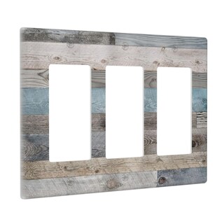 Foto 1 | Foto 1 | Fundas Decorativas Para Enchufes Yamxbfa Vintage Farmhouse 3 Gang - Venta Internacional.
