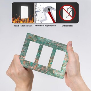 Foto 6 | Foto 6 | Fundas Decorativas Para Enchufes Yamxbfa Turquesa Emperors Green - Venta Internacional.