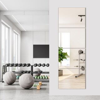 Foto 4 | Foto 4 | Espejo De Pared Trahome De 16 X 12 Pulgadas X 4 Piezas De Longitud Completa Para Gimnasio En Casa - Venta Internacional.