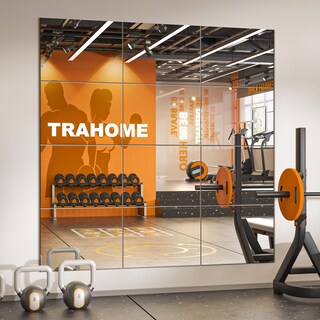 Foto 1 | Foto 1 | Espejo De Pared Trahome De 16 X 12 Pulgadas X 12 Piezas De Longitud Completa Para Gimnasio En Casa - Venta Internacional.