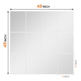 Foto 7 | Foto 7 | Espejo De Pared Trahome De 16 X 12 Pulgadas X 12 Piezas De Longitud Completa Para Gimnasio En Casa - Venta Internacional.