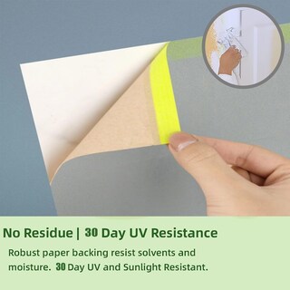 Foto 7 | Foto 7 | Papel De Enmascarar Yunxihui  Pintura Automotriz Con Cinta Adhesiva  6 Rollos - Venta Internacional.