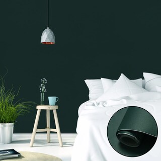 Foto 2 | Foto 2 | Papel Pintado Wadile Peel And Stick Verde Oscuro 60 Cm X 10 M Resistente Al Agua - Venta Internacional.