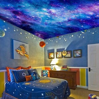Foto 4 | Foto 4 | Tapestry Apdidl Galaxy Space  Telón De Fondo De Poliéster  130 X 150 Cm - Venta Internacional.