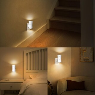 Foto 5 | Foto 5 | Luz Nocturna Wskvezza Led Plug-in 3000 K/5000 K Del Anochecer Al Amanecer Paquete De 2 - Venta Internacional.