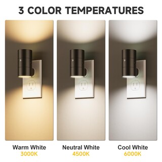 Foto 2 | Foto 2 | Luz Nocturna Niorsun Led Regulable De 0 A 100 Lúmenes 3 Modos De Luz Paquete De 6 - Venta Internacional.