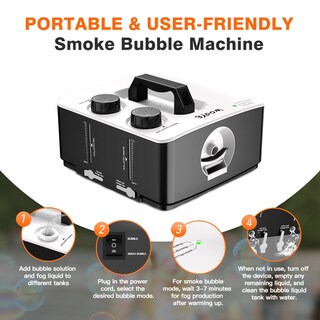 Foto 4 | Foto 4 | Máquina De Burbujas Antiniebla Wooye Portátil Sin Derrames 400 Ml/250 Ml - Venta Internacional.