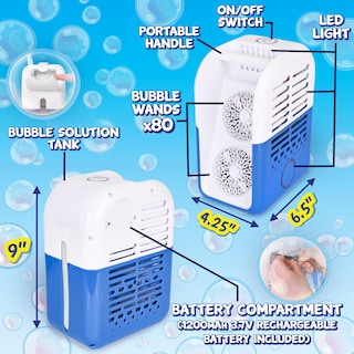 Foto 5 | Foto 5 | Máquina Para Fiestas Maxx Bubbles Con Solución De Burbujas De 240 Ml - Venta Internacional.