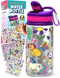 Botella De Agua Purple Ladybug Decora La Tuya Propia Para Niñas - Venta Internacional.