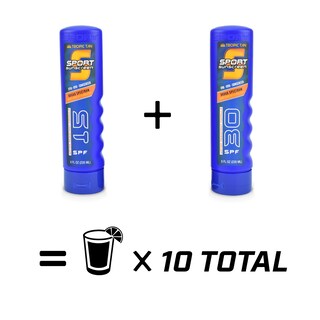 Foto 4 | Foto 4 | Botella De Protección Solar Gopong Sport  480 Ml  Paquete De 2 Con Embudo - Venta Internacional.