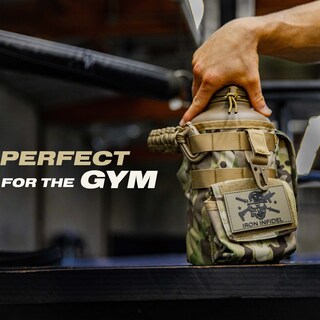 Foto 6 | Foto 6 | Botella De Agua Iron Infiel Battle Bottle De 2 Litros Con Aislamiento - Venta Internacional.